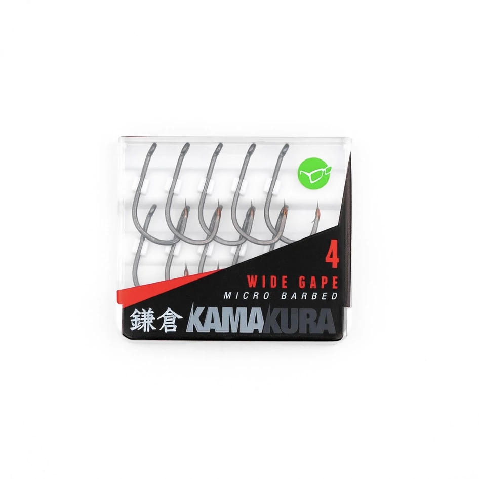 Korda Kamakura Wide Gape speciálisan élezett horog
