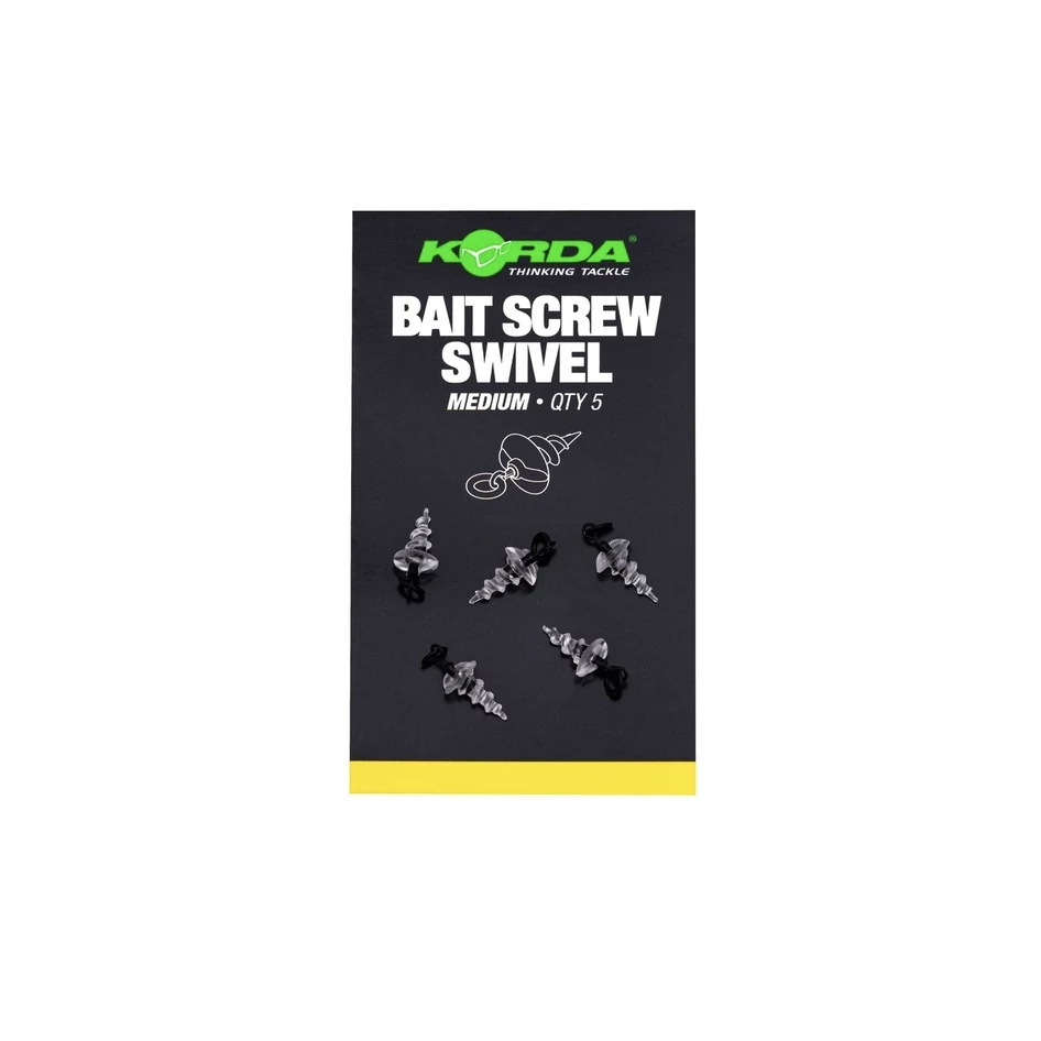 Korda Micro Ring Swivel Bait Screw micro forgós csalicsavar