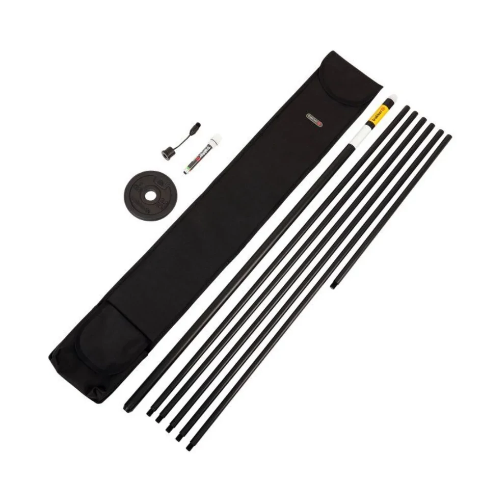 Trakker Marker Pole Kit 6.5 m Multi Colour Set változtatható színű alkonykapcsolós dőlőbója szett