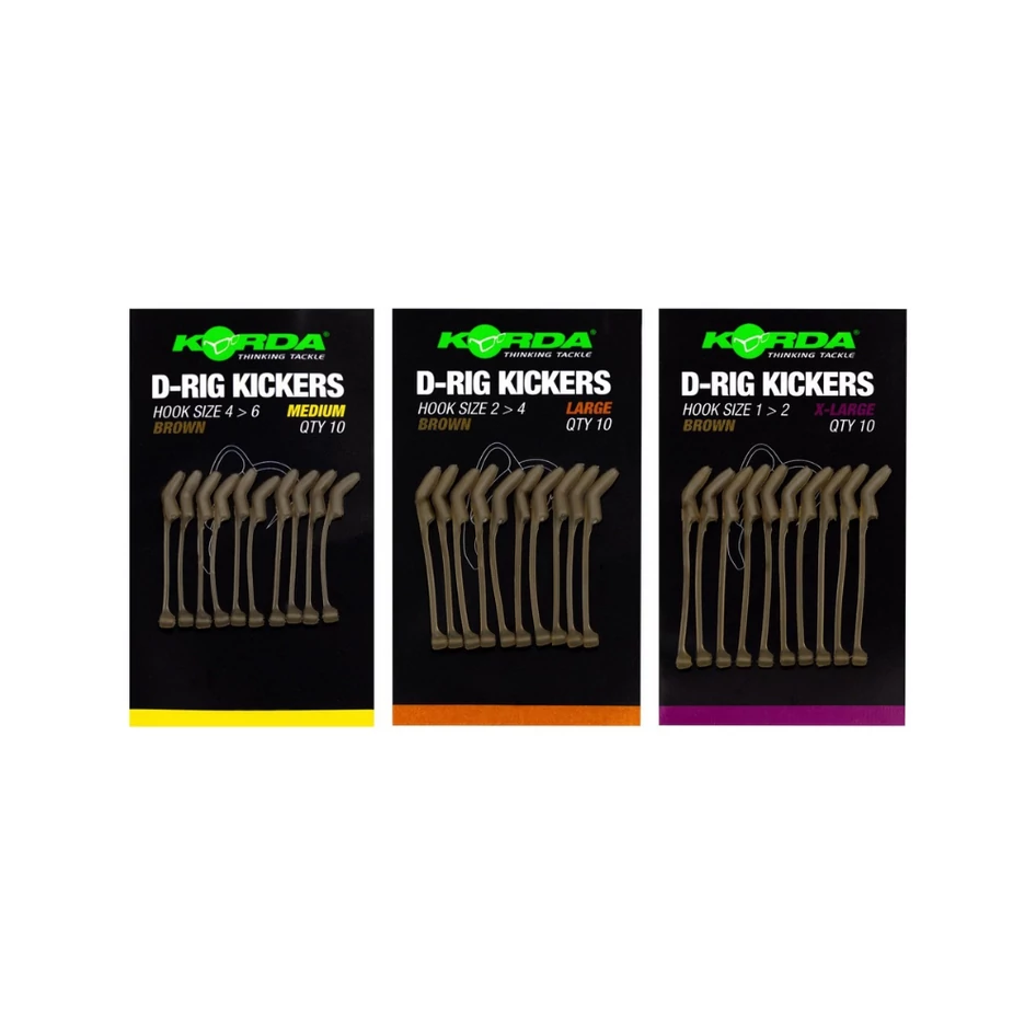 Korda D-Rig Kickers Brown speciális horogbefordító 