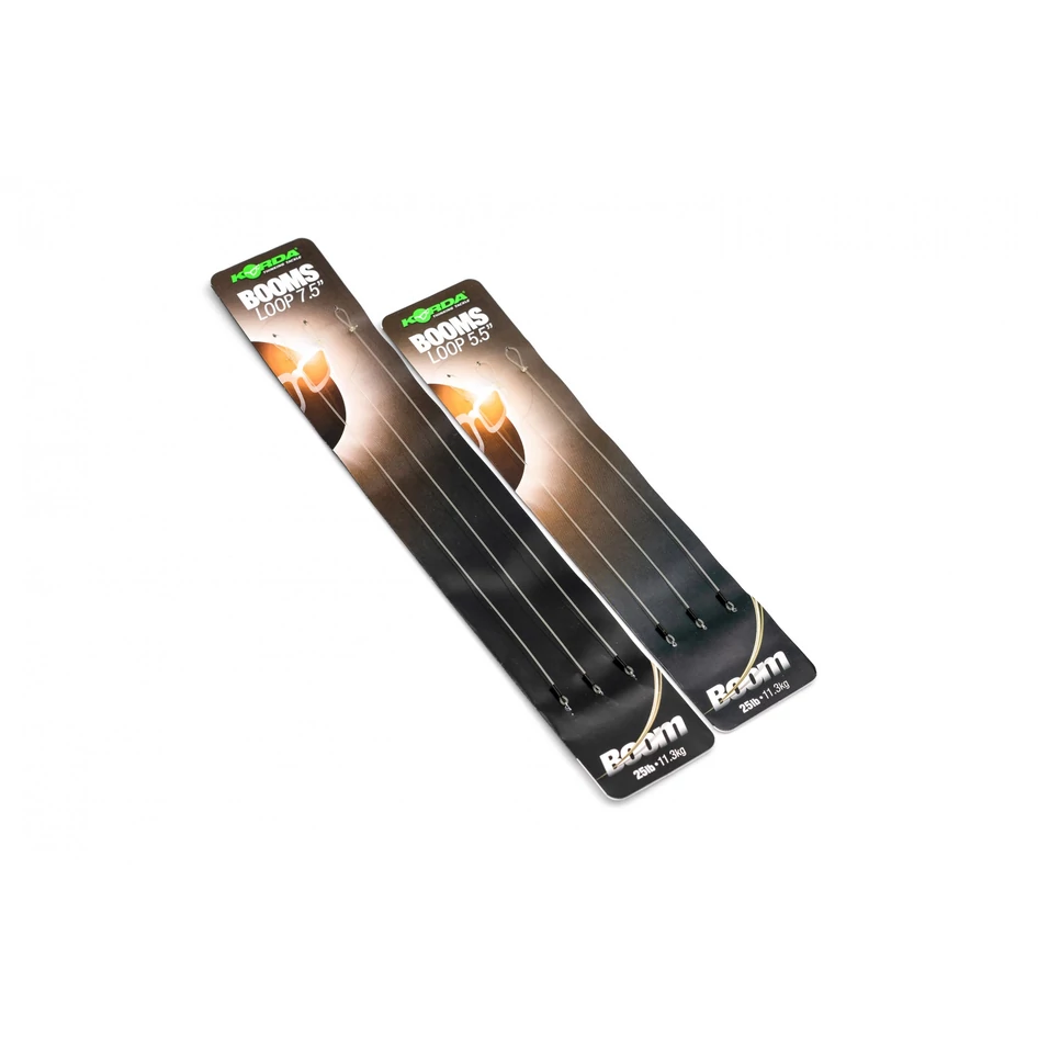 Korda Boom Loop 25 lb előkötött fluorocarbon előke szekció