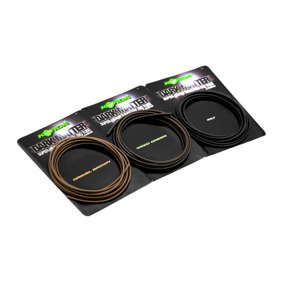 Korda Dark Matter Super-Heavy Tungsten Rig Tube Weed Green ólmozott gubancgátló cső