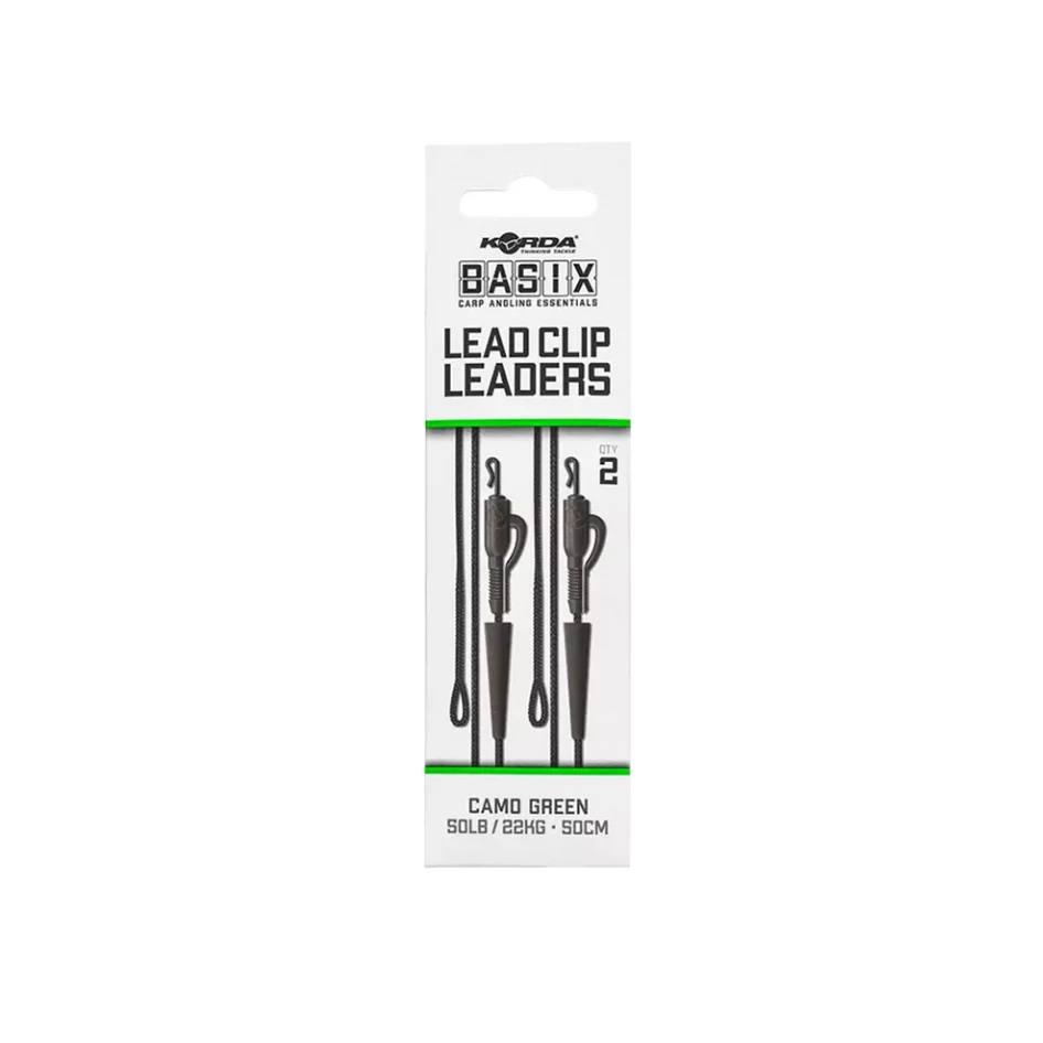 Korda Basix Lead Clip Leaders készre kötött végszerelék 
