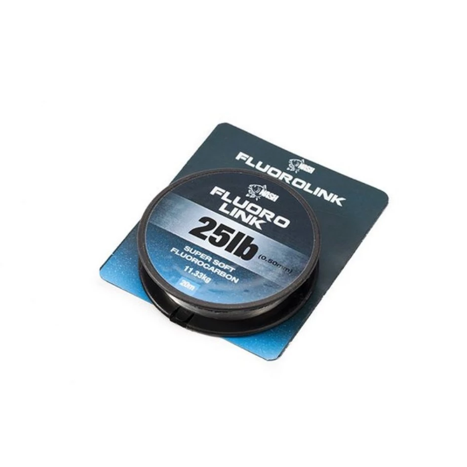 Nash Fluorolink fluorocarbon előkezsinór 25 lb